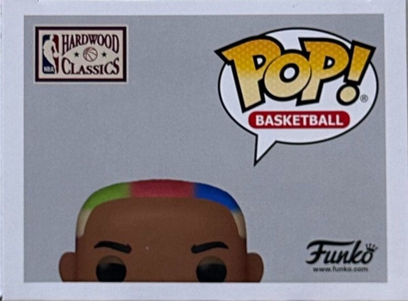 Dennis Rodman Signed Funko POP Figure JSA & Rodman Exclusive Hologram Authen Pin - Image 6