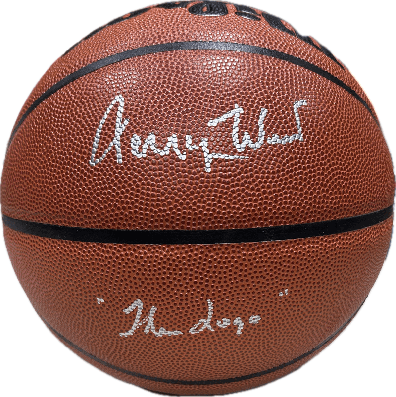 Jerry West Signed Autographed Wilson Basketball JSA Lakers "The Logo"