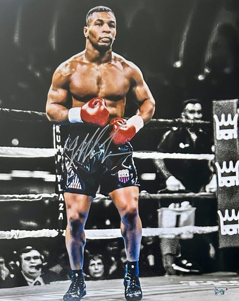 Mike Tyson Autographed Signed 16x20 Photo Tyson Exclusive Hologram Edit