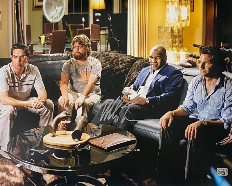 Mike Tyson Hangover Signed 16x20 Photo Tyson Exclusive Hologram