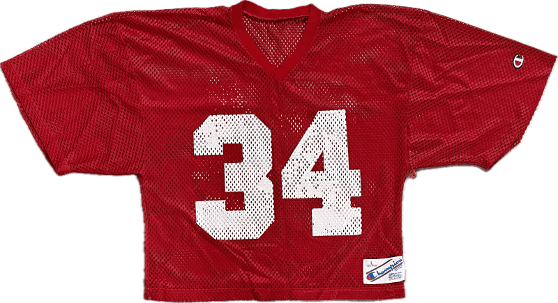 Earl Campbell 1980 Houston Oilers Training Camp Practice Worn Jersey