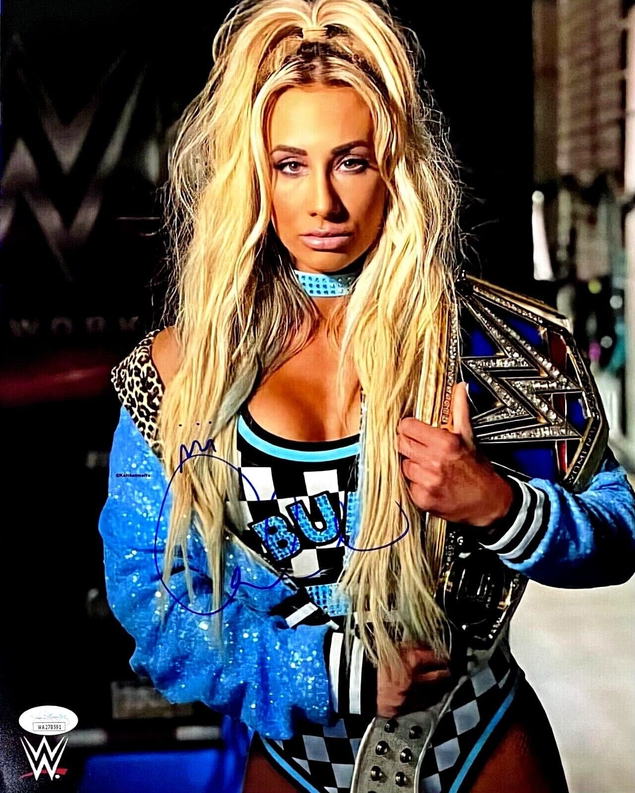 Carmella Signed Autographed 11x14 Photo JSA Authenticated #2
