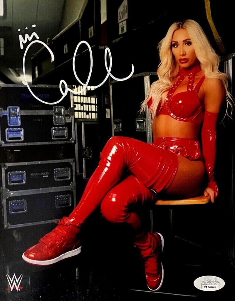 Carmella Signed Autographed 8x10 Photo JSA Authenticated #6