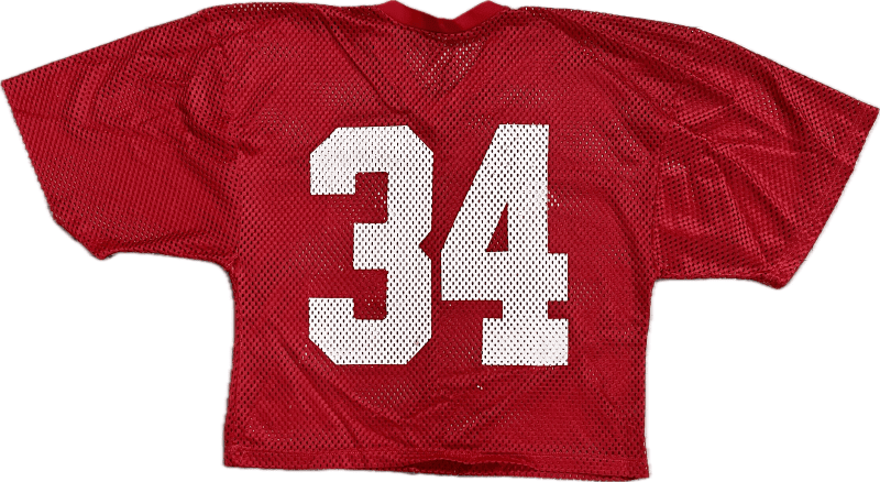 Earl Campbell 1980 Houston Oilers Training Camp Practice Worn Jersey - Image 2