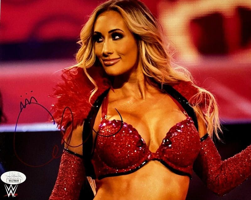 Carmella Signed Autographed 8x10 Photo JSA Authenticated #1
