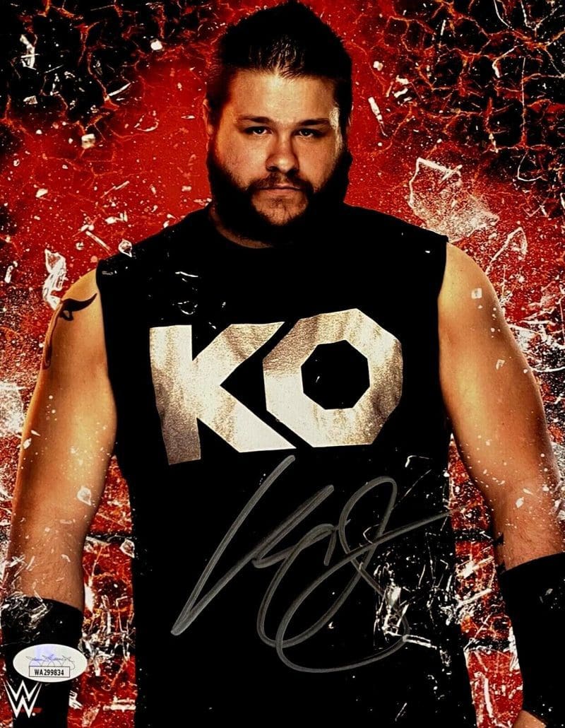 Kevin Owens Signed Autographed 8x10 Photo JSA Authenticated #7