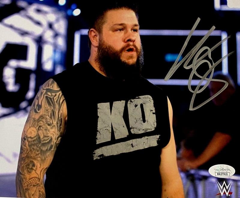 Kevin Owens Signed Autographed 8x10 Photo JSA Authenticated #8