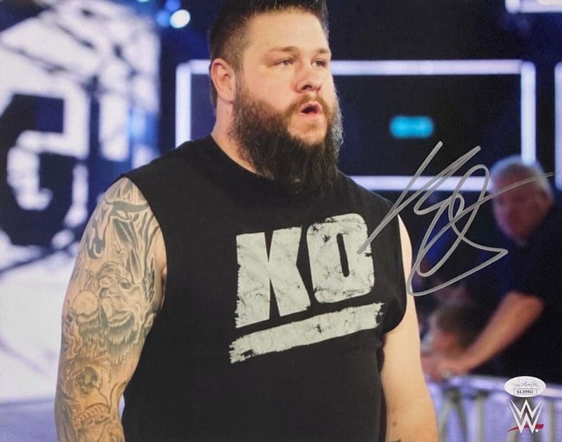 Kevin Owens Signed Autographed 11x14 Photo JSA Authenticated #8