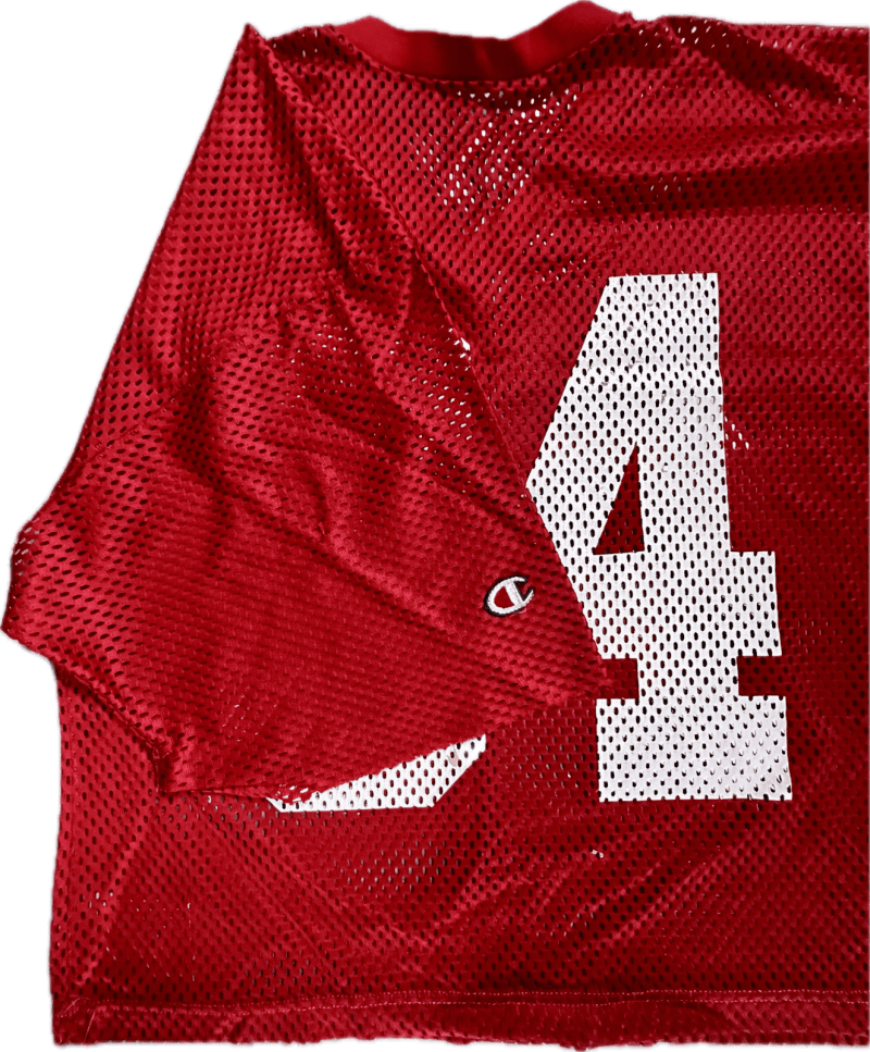 Earl Campbell 1980 Houston Oilers Training Camp Practice Worn Jersey - Image 4