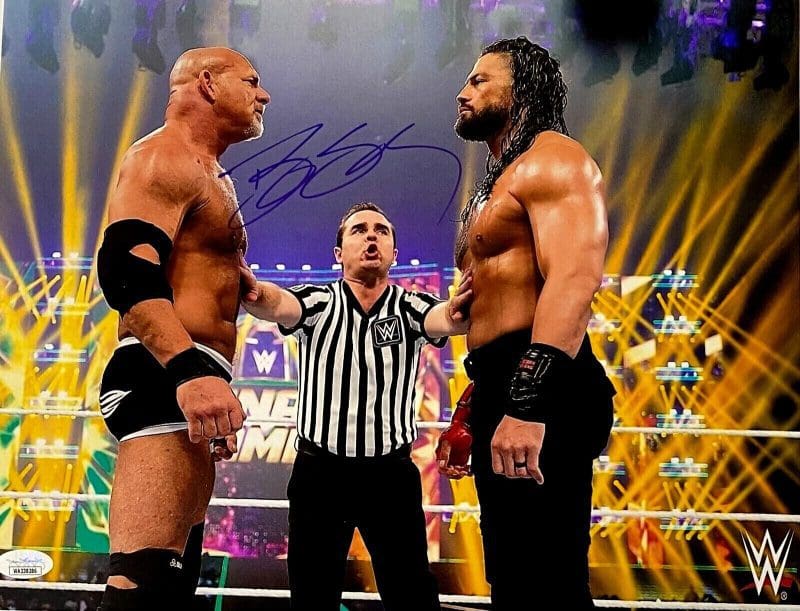 Bill Goldberg Signed Autographed 11x14 Photo JSA Authenticated #8