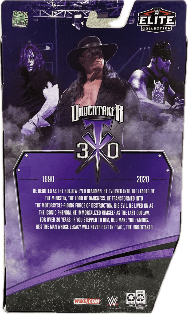 Undertaker Signed Elite 30th Anniversary  Action Figure JSA Authenticated - Image 4