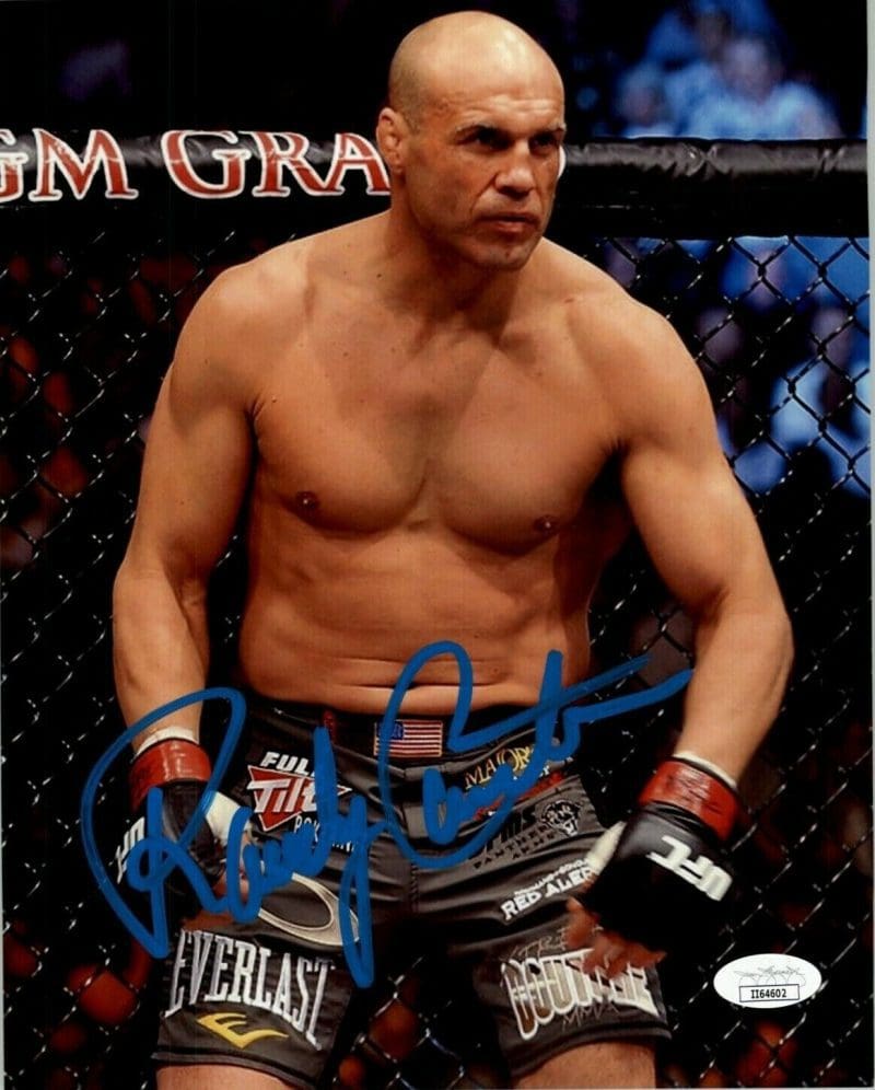 Randy Couture Signed Autographed 8x10 Photo JSA Authenticated UFC MMA 2