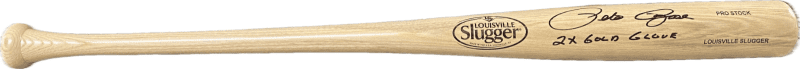 Pete Rose Signed Blonde Louisville Slugger Bat JSA & Rose Holo 2x Gold Glove