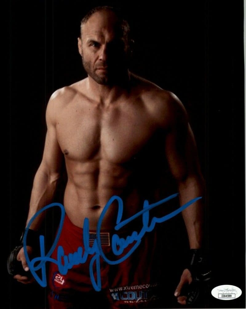 Randy Couture Signed Autographed 8x10 Photo JSA Authenticated UFC MMA 5