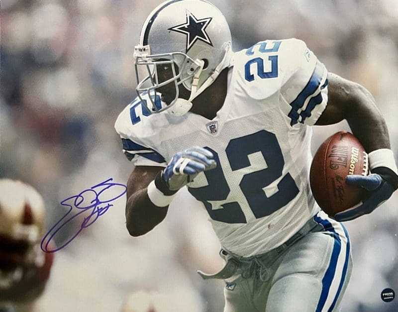 Emmitt Smith Signed Autographed 16x20 Photo Prova Authentic Dallas Cowboys #5