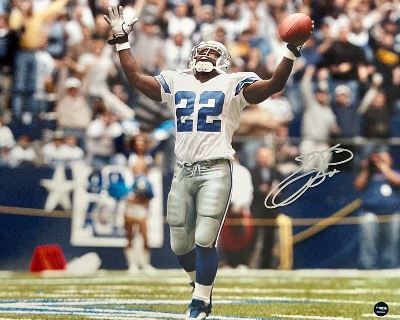 Emmitt Smith Signed Autographed 16x20 Photo Prova Authentic Dallas Cowboys #6
