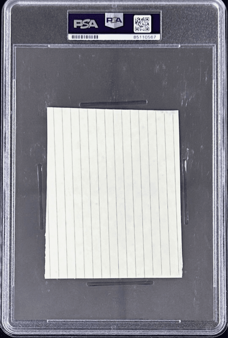 Notorious B.I.G. Signed Autographed Cut PSA/DNA 85110567 - Image 2