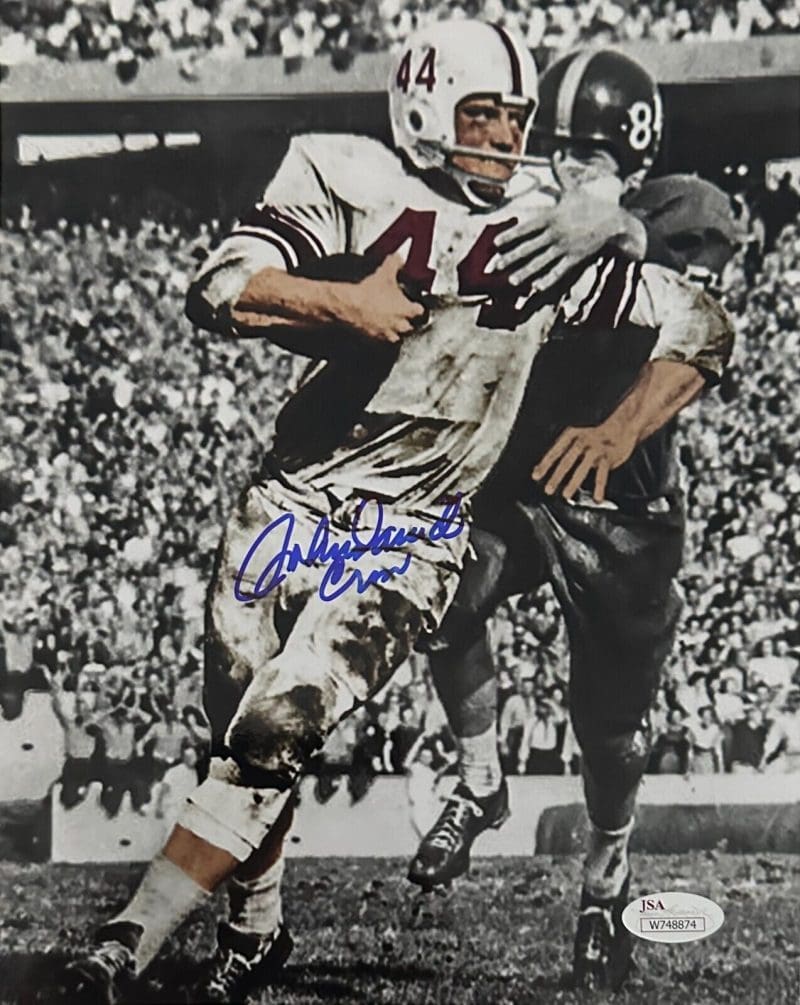 John David Crow Signed Autographed 8x10 Photo JSA Authen 1