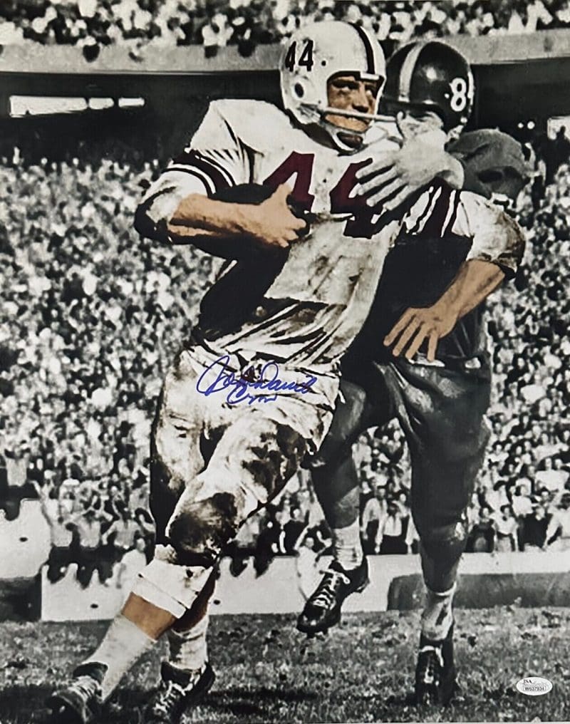 John David Crow Signed Autographed 16x20 Photo JSA Authen 1