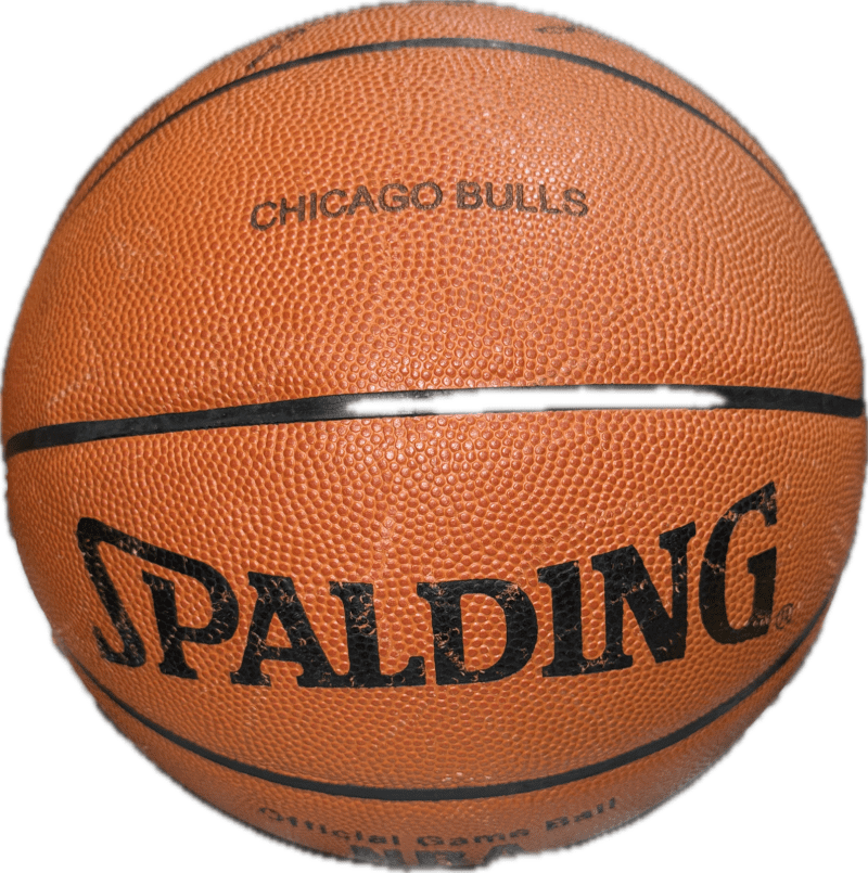 Michael Jordan Signed Spalding Bulls Official NBA Game Basketball Beckett & GOAT - Image 5