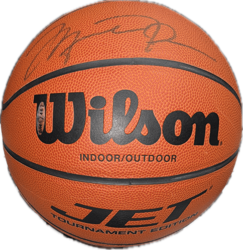 Michael Jordan Signed Wilson Jet Outdoor/Indoor Basketball BAS Upper Deck GOAT - Image 2