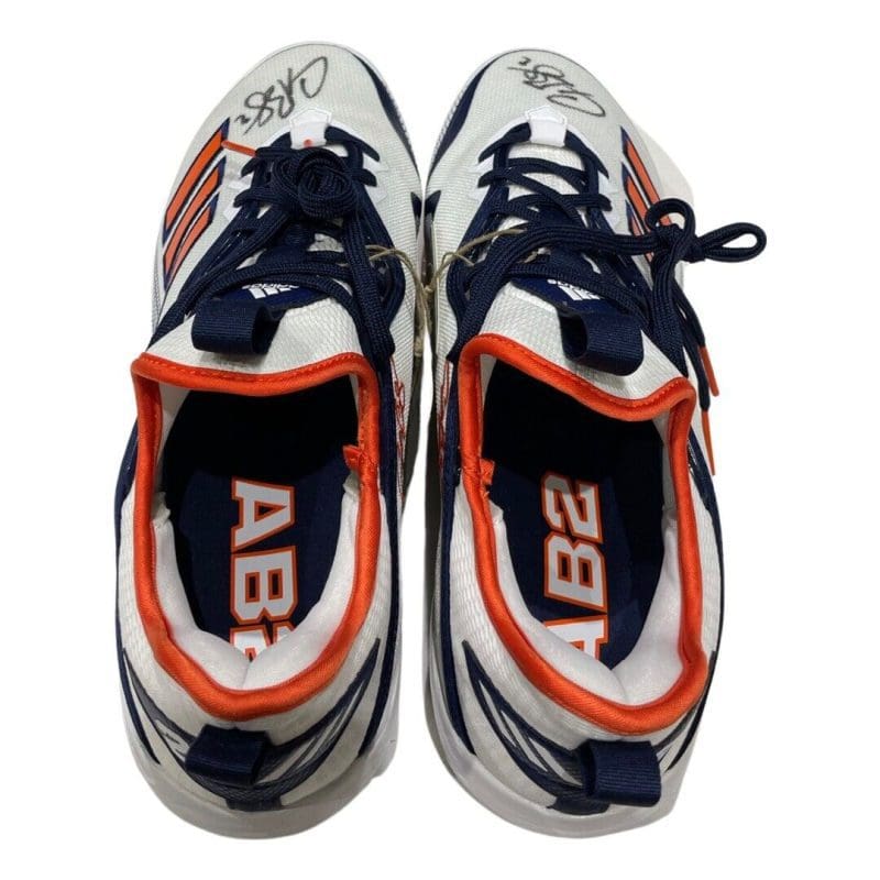 Alex Bregman Dual Signed Autographed Custom Adidas Baseball Cleats #5 - Image 3