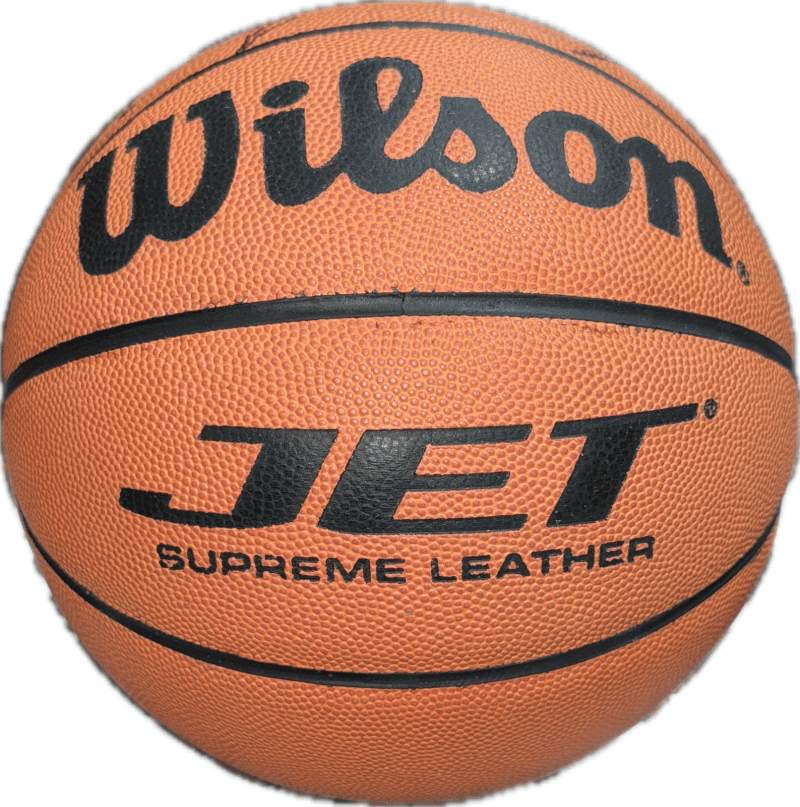 Michael Jordan Signed Wilson Jet Supreme Leather Basketball Beckett GOAT - Image 3