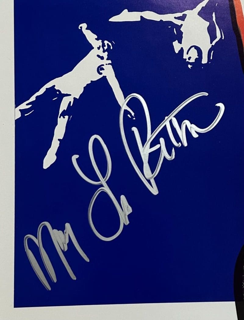 Mary Lou Retton Signed McDonald's Caesars Palace Gymnastics Challenge Poster JSA - Image 2
