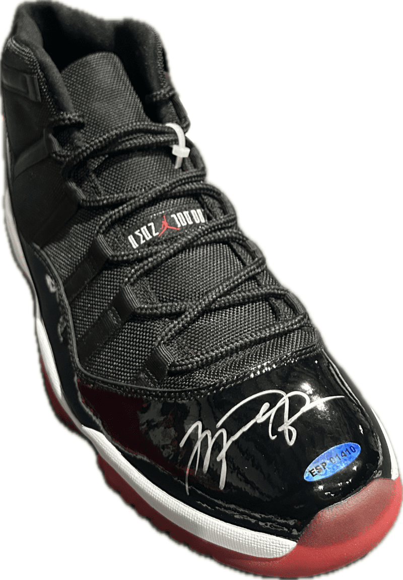 Michael Jordan Signed Air Jordan 11's Retro Shoes Size 13 UDA JSA GOAT Authen - Image 3