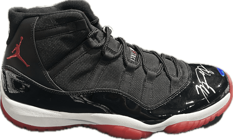 Michael Jordan Signed Air Jordan 11's Retro Shoes Size 13 UDA JSA GOAT Authen - Image 5