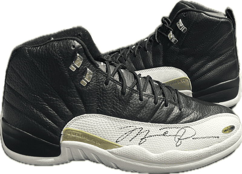Michael Jordan Signed Air Jordan 12's Retro Shoes Size 13 UDA JSA & GOAT Authen