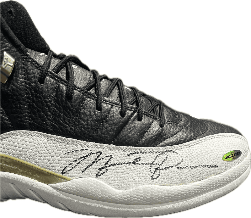 Michael Jordan Signed Air Jordan 12's Retro Shoes Size 13 UDA JSA & GOAT Authen - Image 3