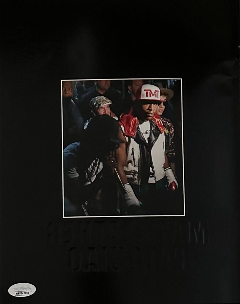 Floyd Mayweather Jr. Signed Autographed Official Program JSA Manny Pacquiao - Image 2