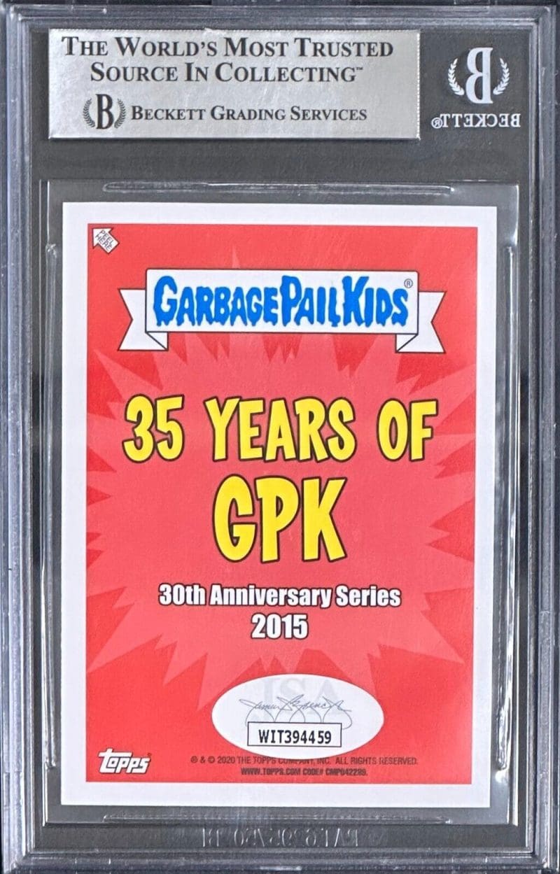Al Pacino Testy Tony 2020 Garbage Pail Kids 35th Anniv Card 81A Beckett 14334157 - Image 2
