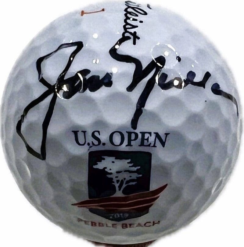 Jack Nicklaus Autographed Signed Pebble Beach Golf Ball PSA/DNA U.S. Open
