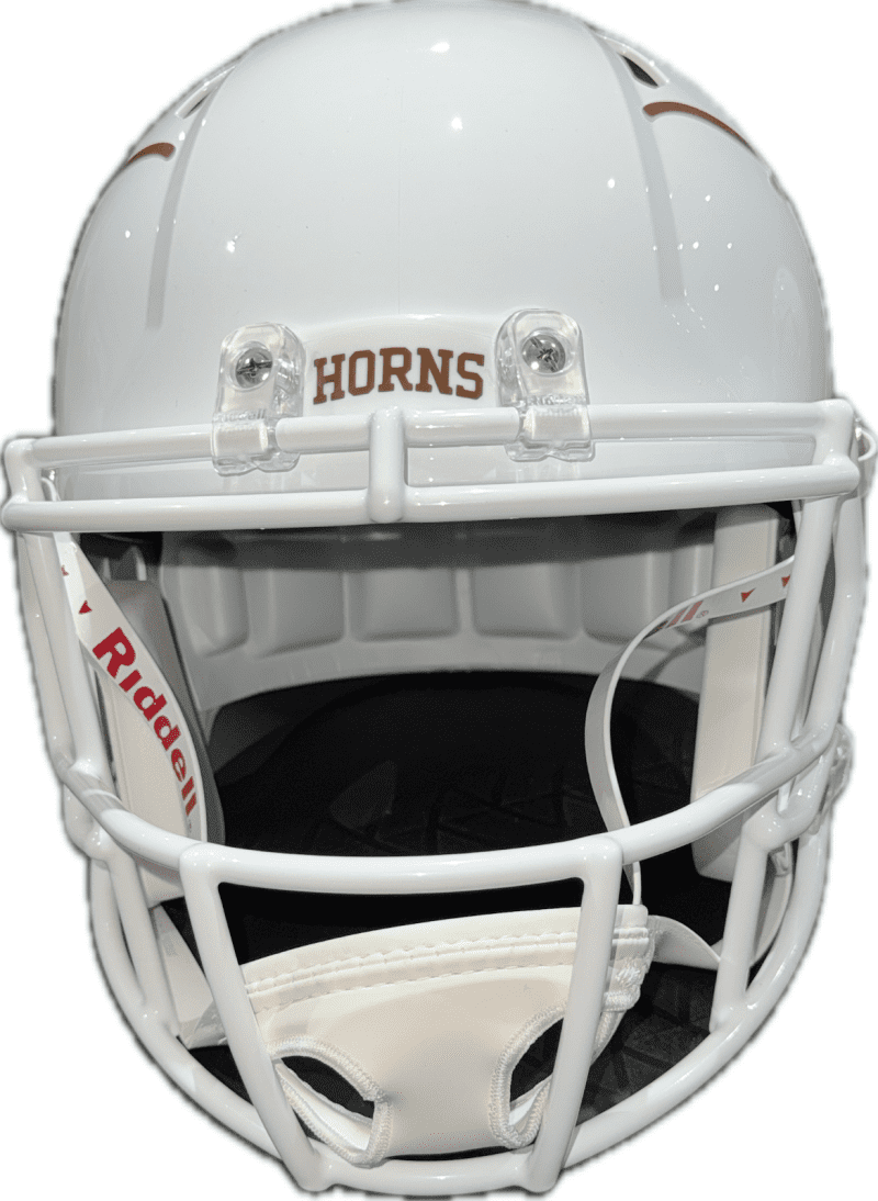 Earl Campbell Signed Texas Longhorns Full Size Speed Helmet JSA HT 77 - Image 2