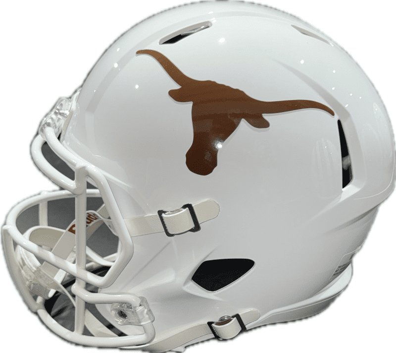 Earl Campbell Signed Texas Longhorns Full Size Speed Helmet JSA HT 77 - Image 3