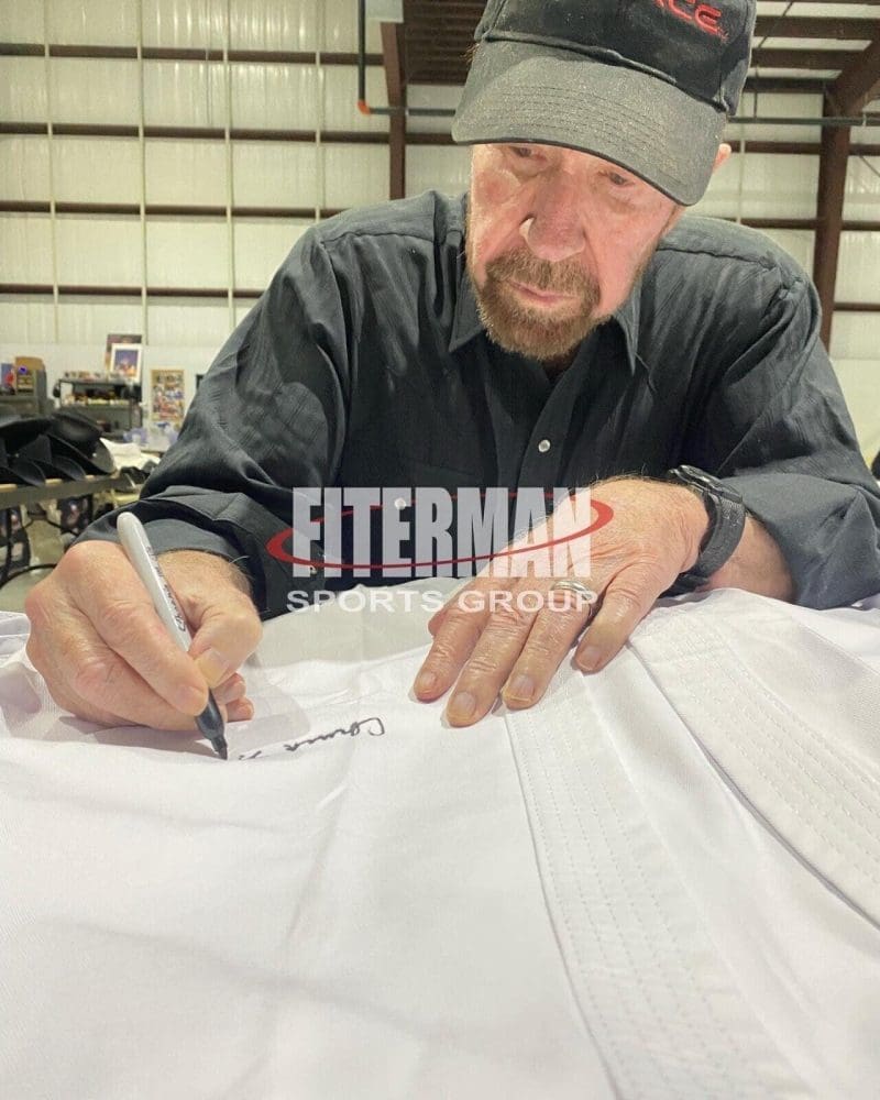 Chuck Norris  Signed Autographed GI Pants JSA Authenticated - Image 3
