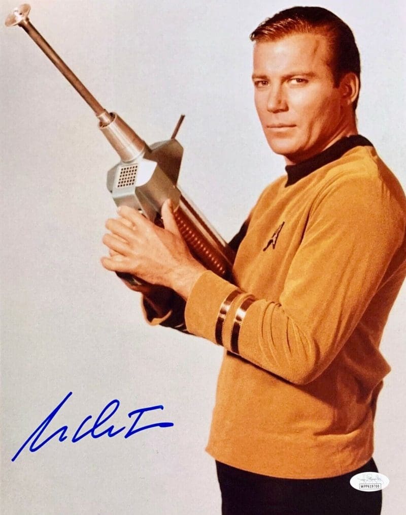 William Shatner Star Trek Signed Autographed 11x14 Photo JSA Authenticated 5