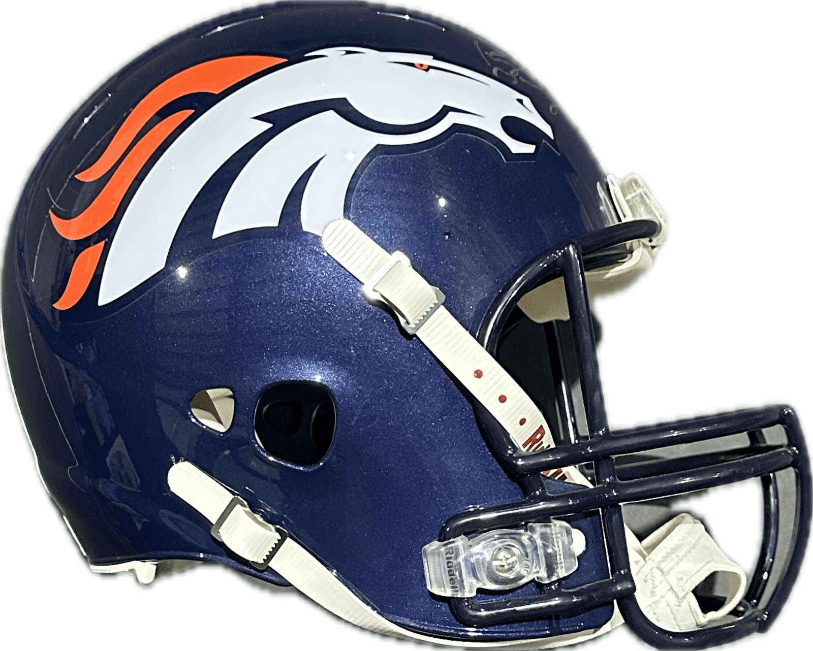 Payton Manning Denver Broncos Signed Full Size Speed Pro Line Helmet PSA/DNA - Image 4