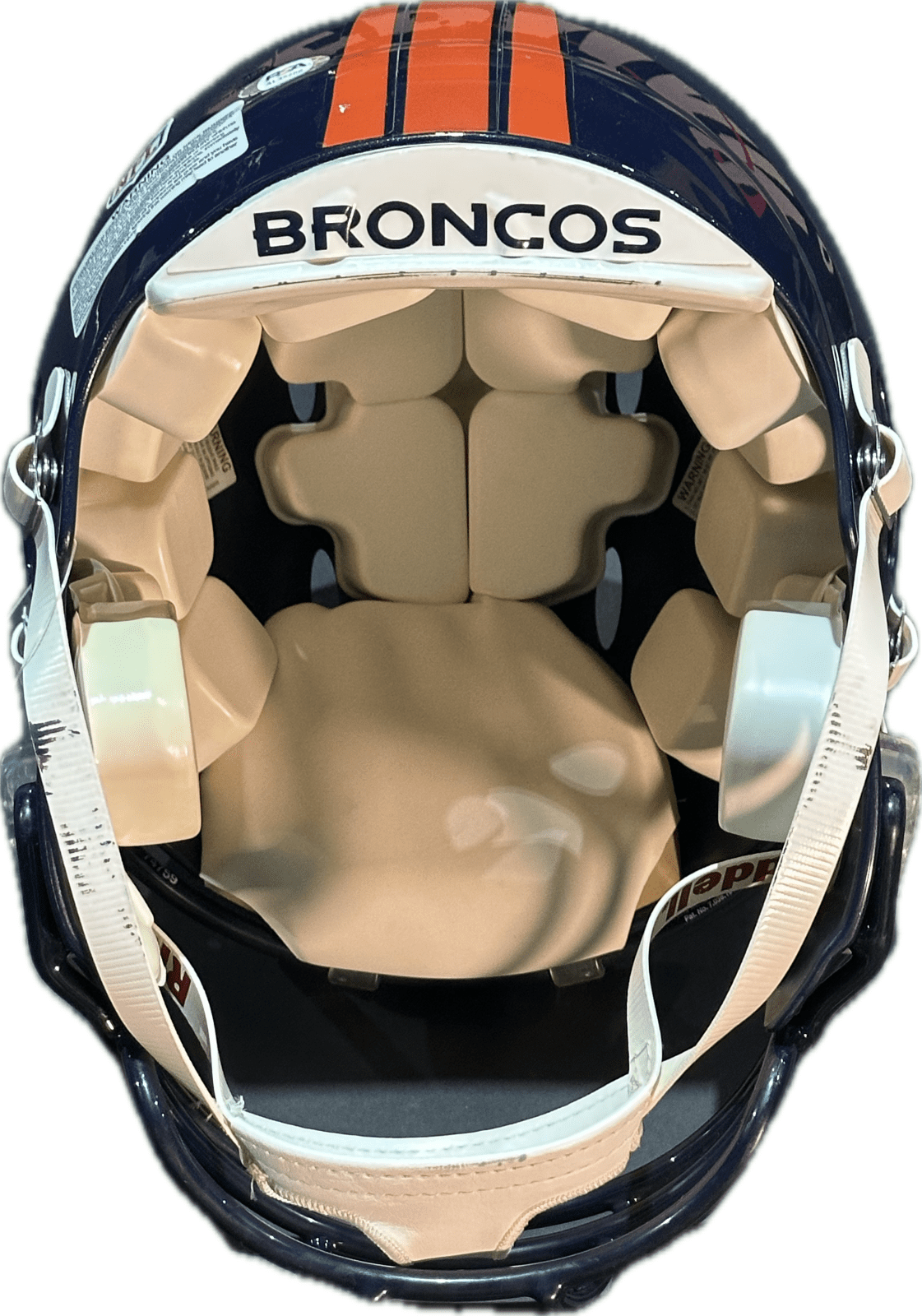 Payton Manning Denver Broncos Signed Full Size Speed Pro Line Helmet PSA/DNA - Image 7