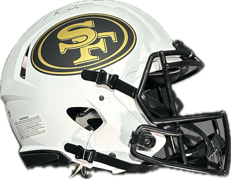 Joe Montana San Francisco 49ers Signed Full Size Speed Pro Line Lunar Helmet PSA - Image 2