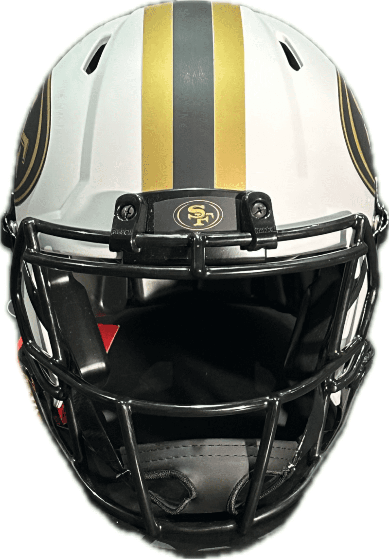 Joe Montana San Francisco 49ers Signed Full Size Speed Pro Line Lunar Helmet PSA - Image 3