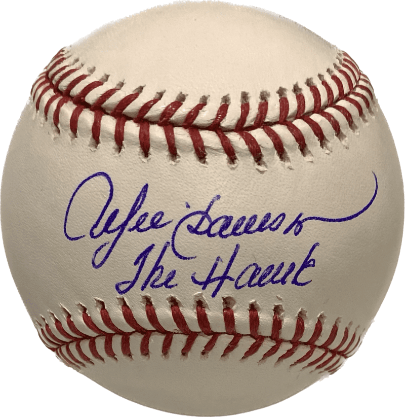 Andre Dawson Signed Autographed OML Baseball JSA Authenticated The Hawk