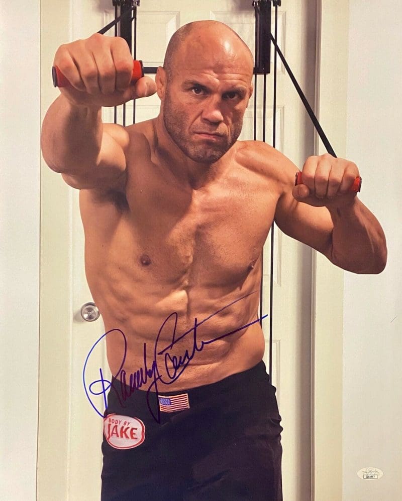 Randy Couture Signed Autographed 16x20 Photo JSA Authenticated UFC MMA 4