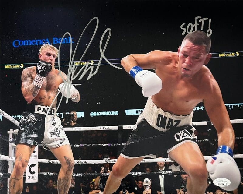 Jake Paul Signed Autographed 11x14 Photo JSA Witness SOFT! WA752475