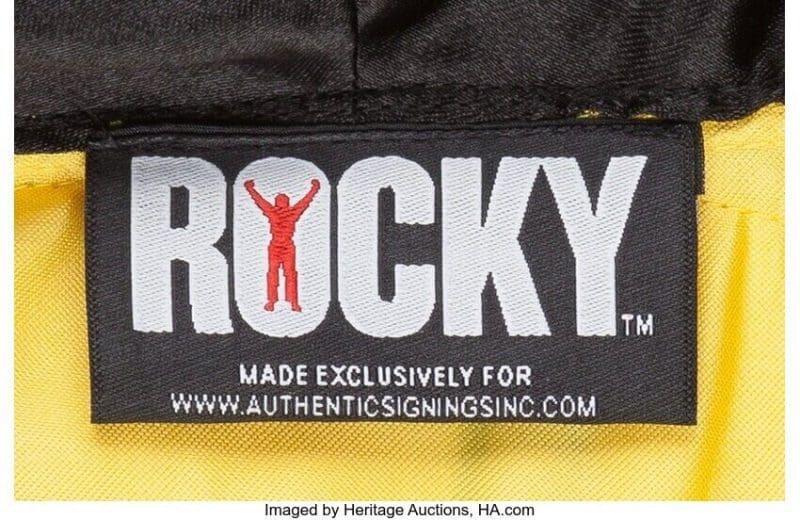 Sylvester Stallone Signed Rocky Italian Stallion Robe JSA Witness Authenticated - Image 4