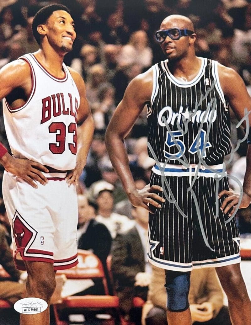 Horace Grant Signed Autographed 8x10 Photo JSA Authentic Orlando Magic #6