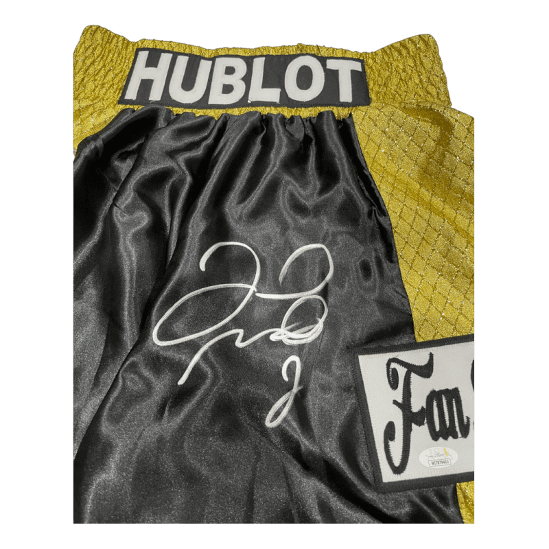 Floyd Mayweather Jr. Signed Autographed Boxing Trunks JSA Authenticated - Image 2