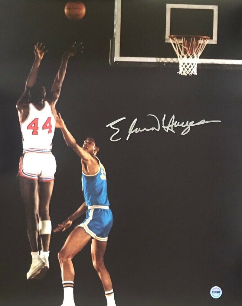 Elvin Hayes University of Houston Signed 16x20 Photo FSG Game of the Century 4